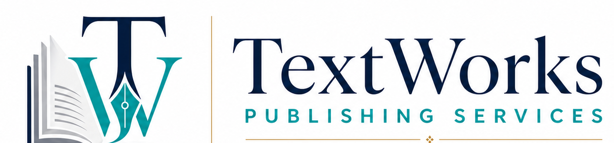TextWorks Publishing Services logo