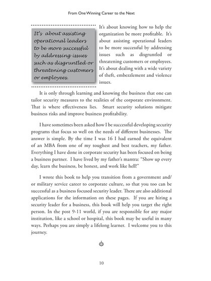 TextWorks portfolio sample: Corporate Security Book Interior thumbnail
