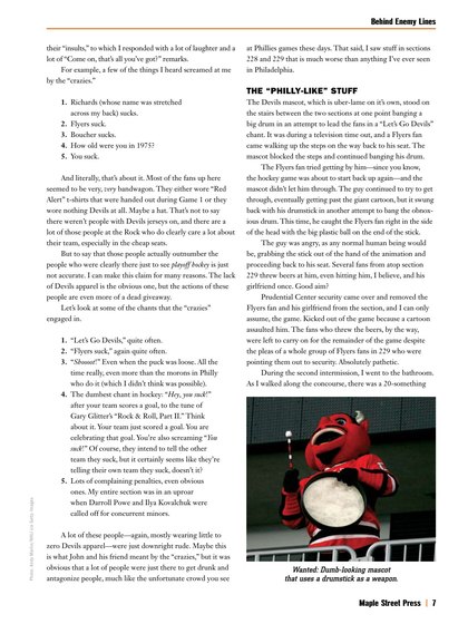 TextWorks portfolio sample: Magazine Article Page thumbnail