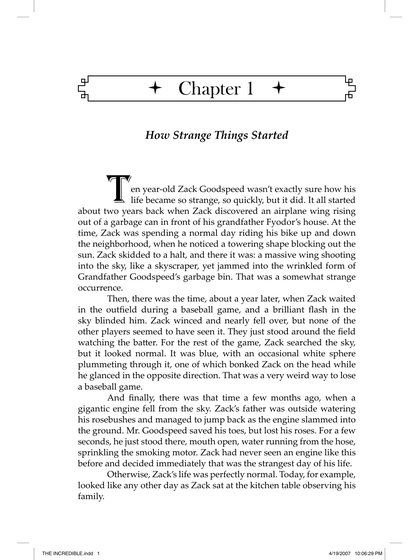 TextWorks portfolio sample: Fiction Book Interior - Page 1 thumbnail