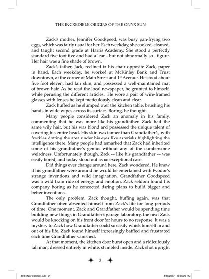 TextWorks portfolio sample: Fiction Book Interior - Page 2 thumbnail